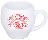 Ceramic Mugs: 15oz White Glossy Ceramic Mugs